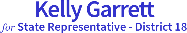 Kelly Garrett for State Representative logo